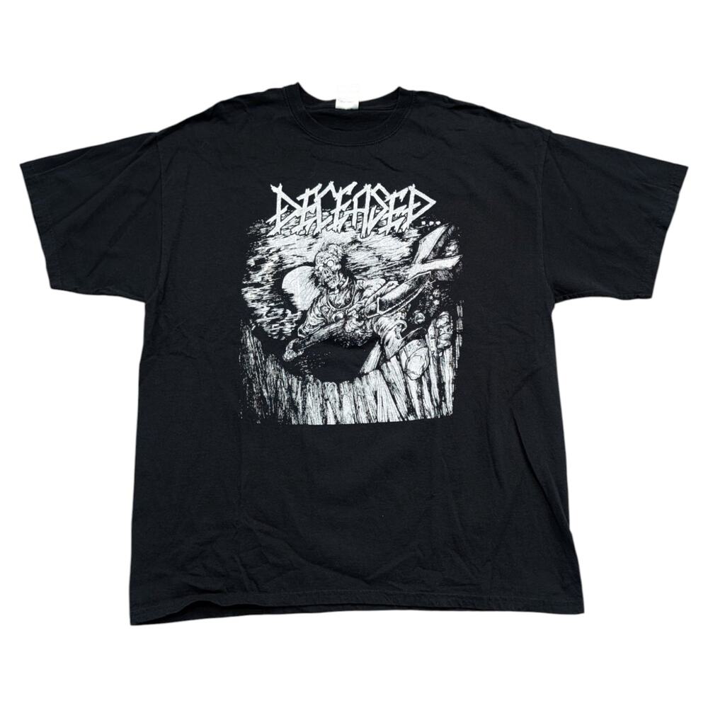 2010 Deceased 25th Anniversary Tour Metal Band T shirt